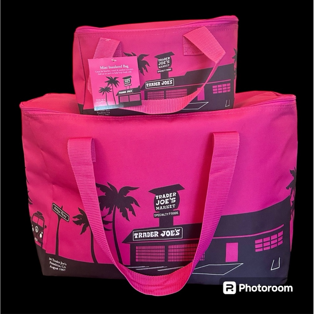 New Trader Joe’s insulated bag set.